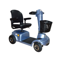 Electric Scooter Eco Plus: Com comando delta anti fadiga, assento giratório e suporte de braços abatibles Electric Scooter Eco Plus: Com comando delta anti fadiga, assento giratório e suporte de braços abatibles